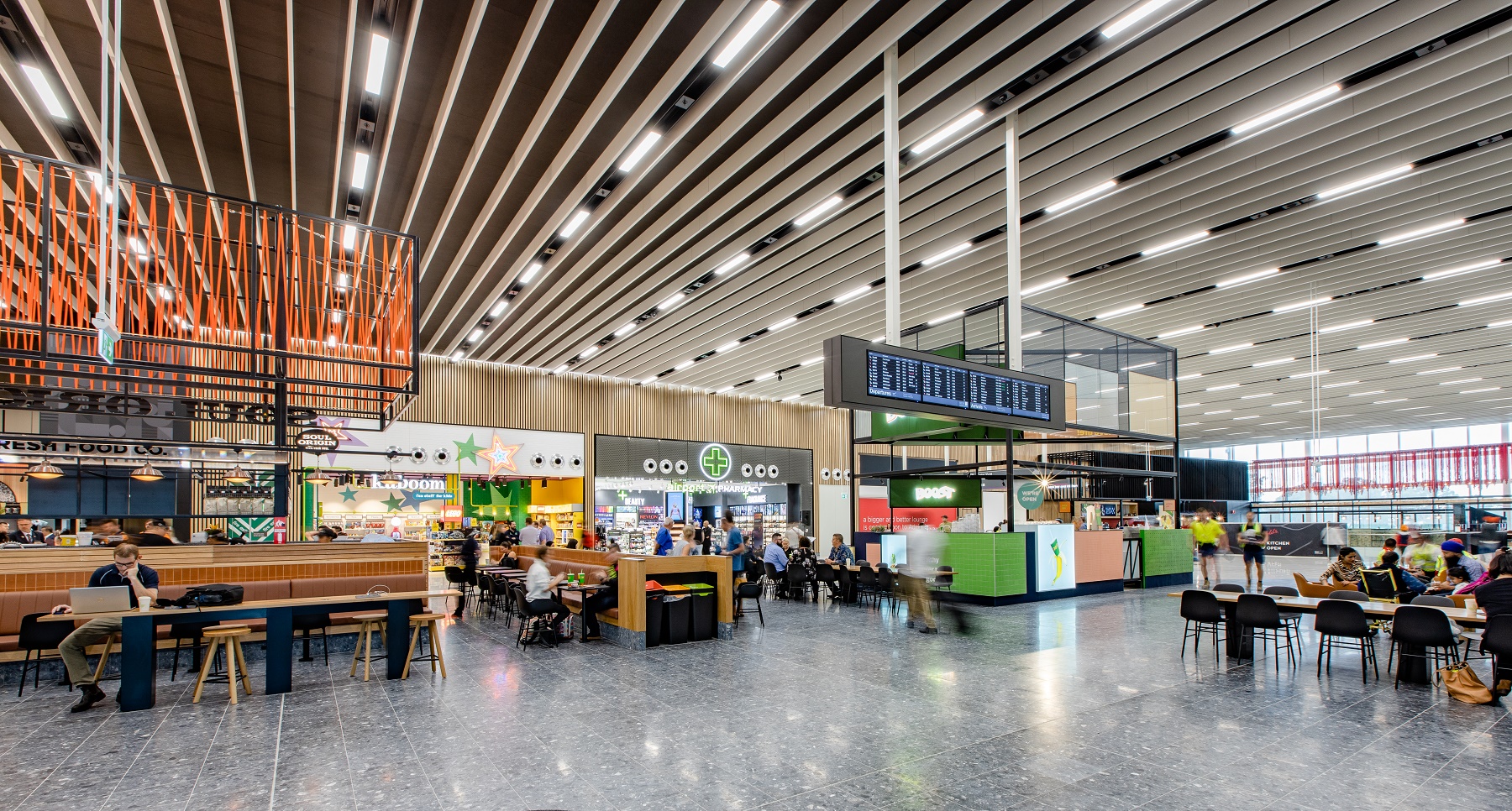 Adelaide Airport Terminal Expansion Commercial Ceramics And Stone