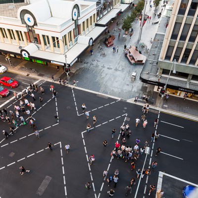 Granite Pavers - Rundle Mall | Commercial Ceramics & Stone - Commercial Building Projects