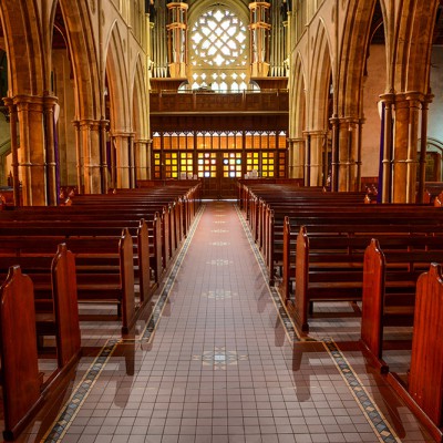 Tessellated Tiles – St Francis Xavier’s Cathedral | Commercial Ceramics & Stone - Commercial Building Projects
