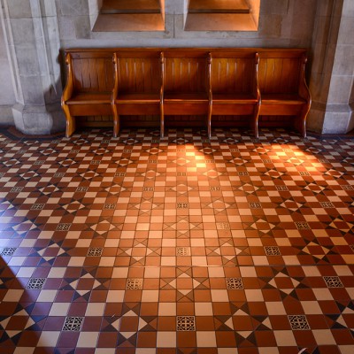 Tessellated Tiles – St Francis Xavier’s Cathedral | Commercial Ceramics & Stone - Commercial Building Projects